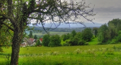 Dorf am Berg